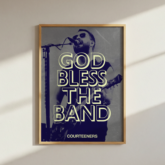 The Courteeners Lyrics Poster