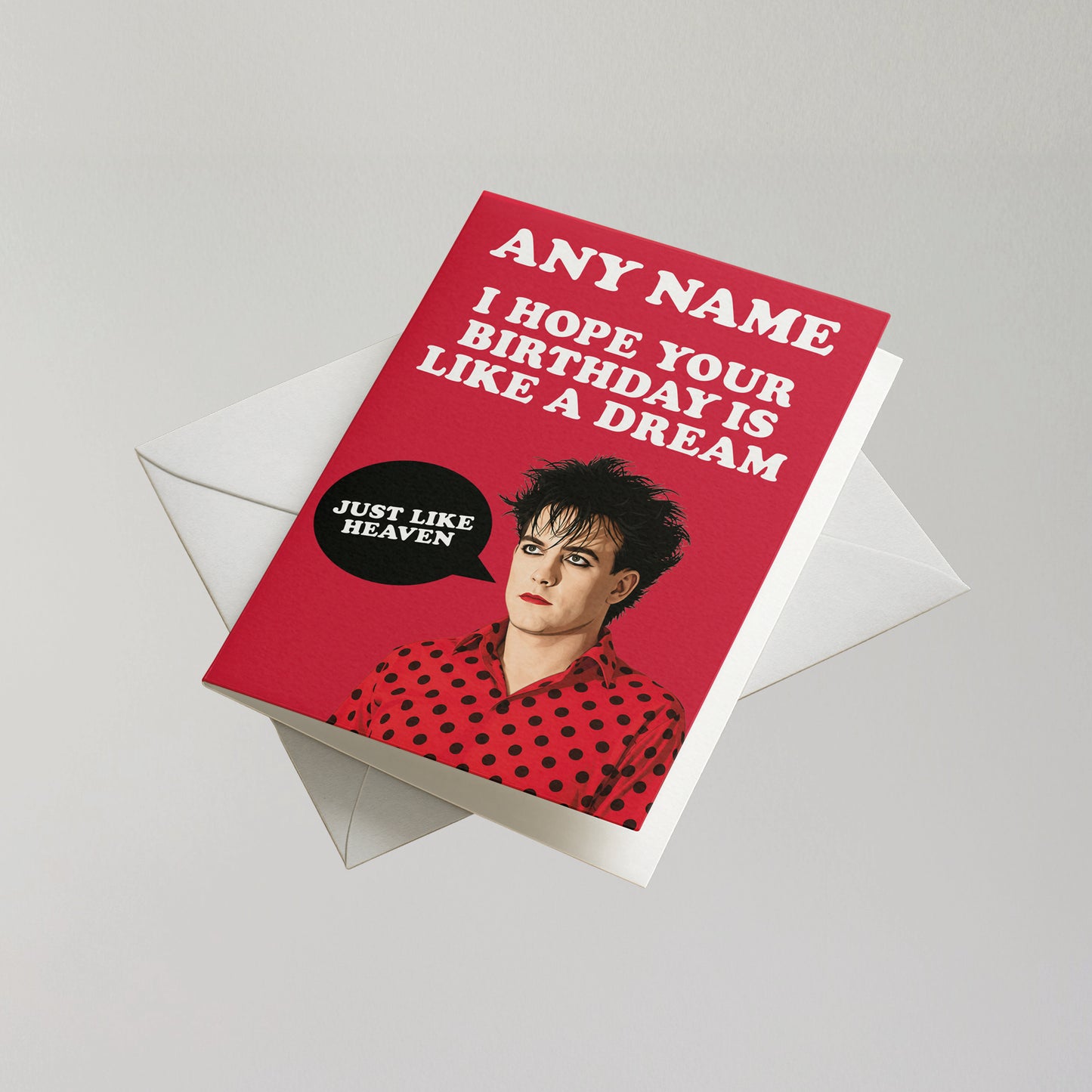 The Cure Personalised Birthday Card