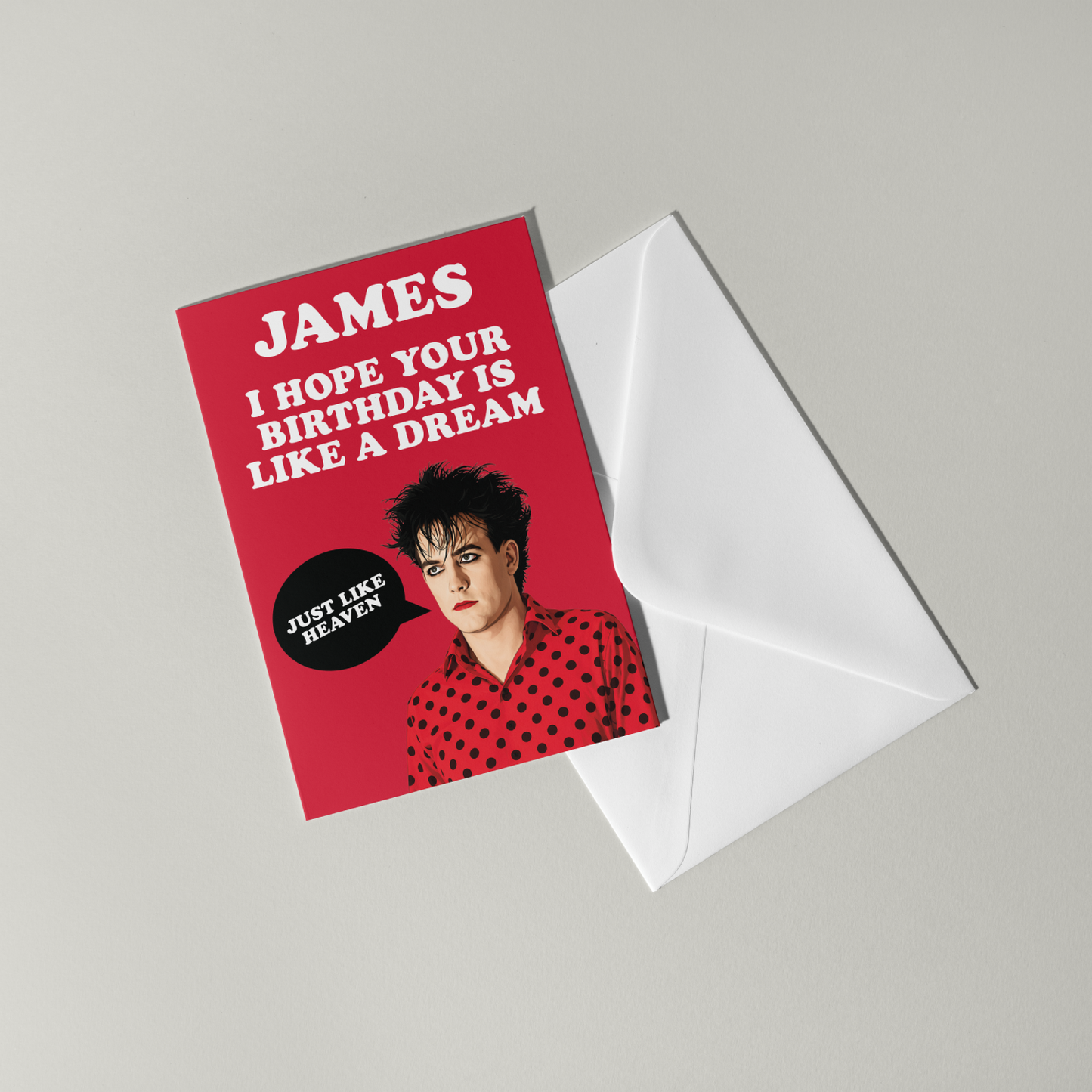 The Cure Personalised Birthday Card
