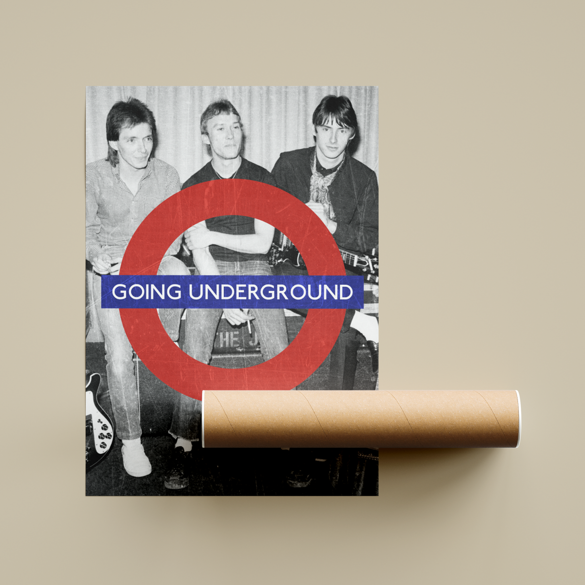 The Jam Going Underground Poster