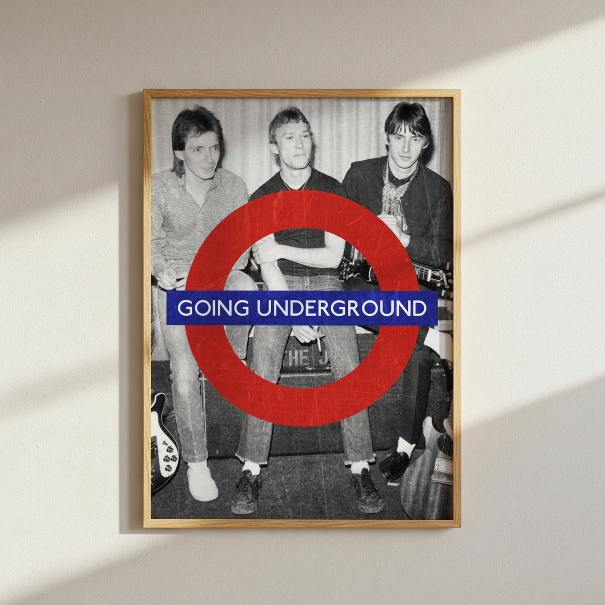 The Jam Going Underground Poster