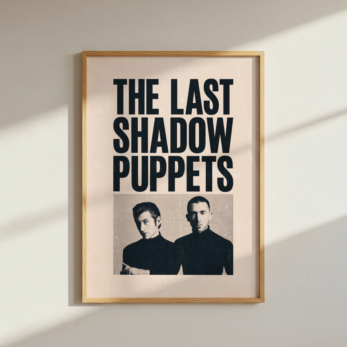 The Last Shadow Puppets Band Poster