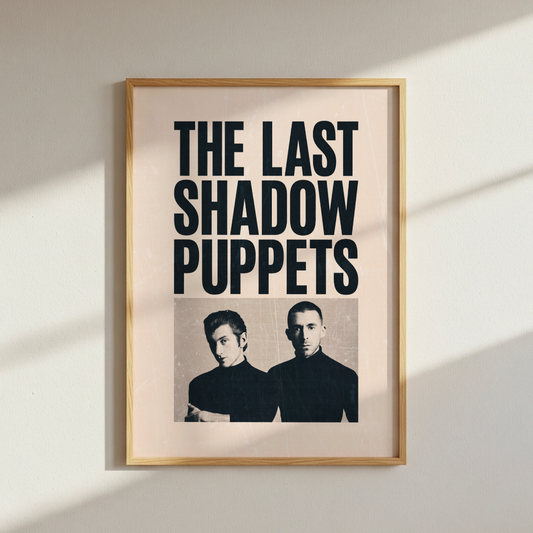The Last Shadow Puppets Band Poster