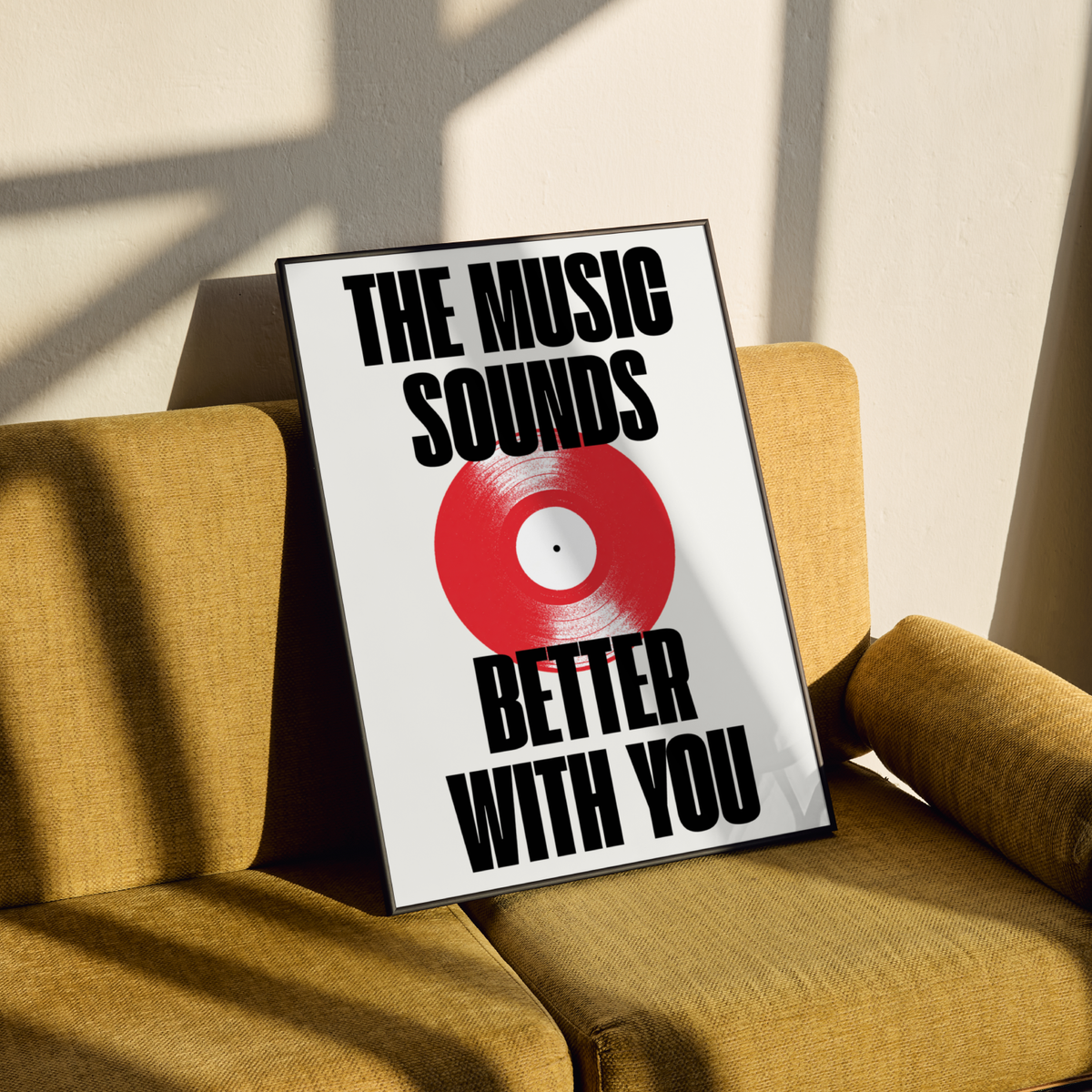 The Music Sounds Better With You Poster