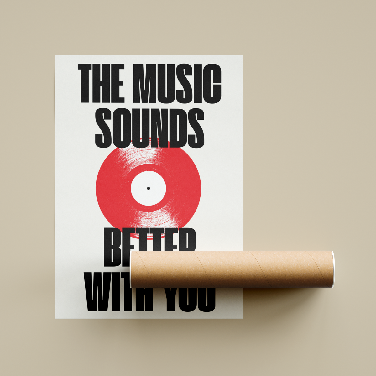 The Music Sounds Better With You Poster