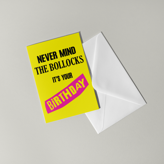 The Sex Pistols Birthday Card