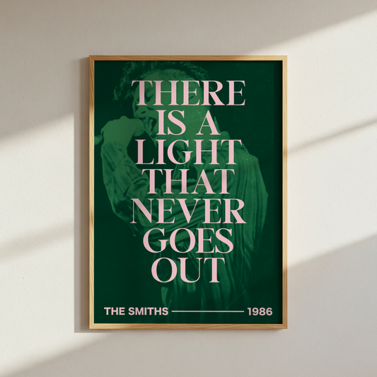 The Smiths Lyrics Poster