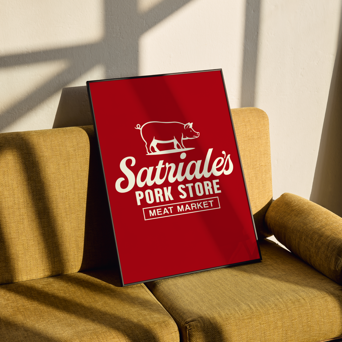 The Sopranos Satriales Pork Store Poster