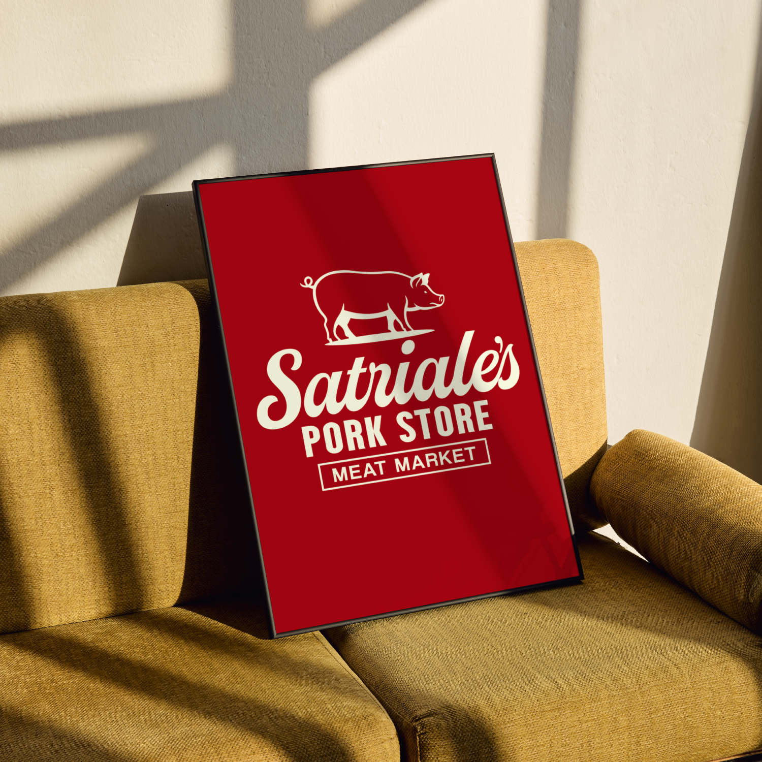The Sopranos Satriales Pork Store Poster