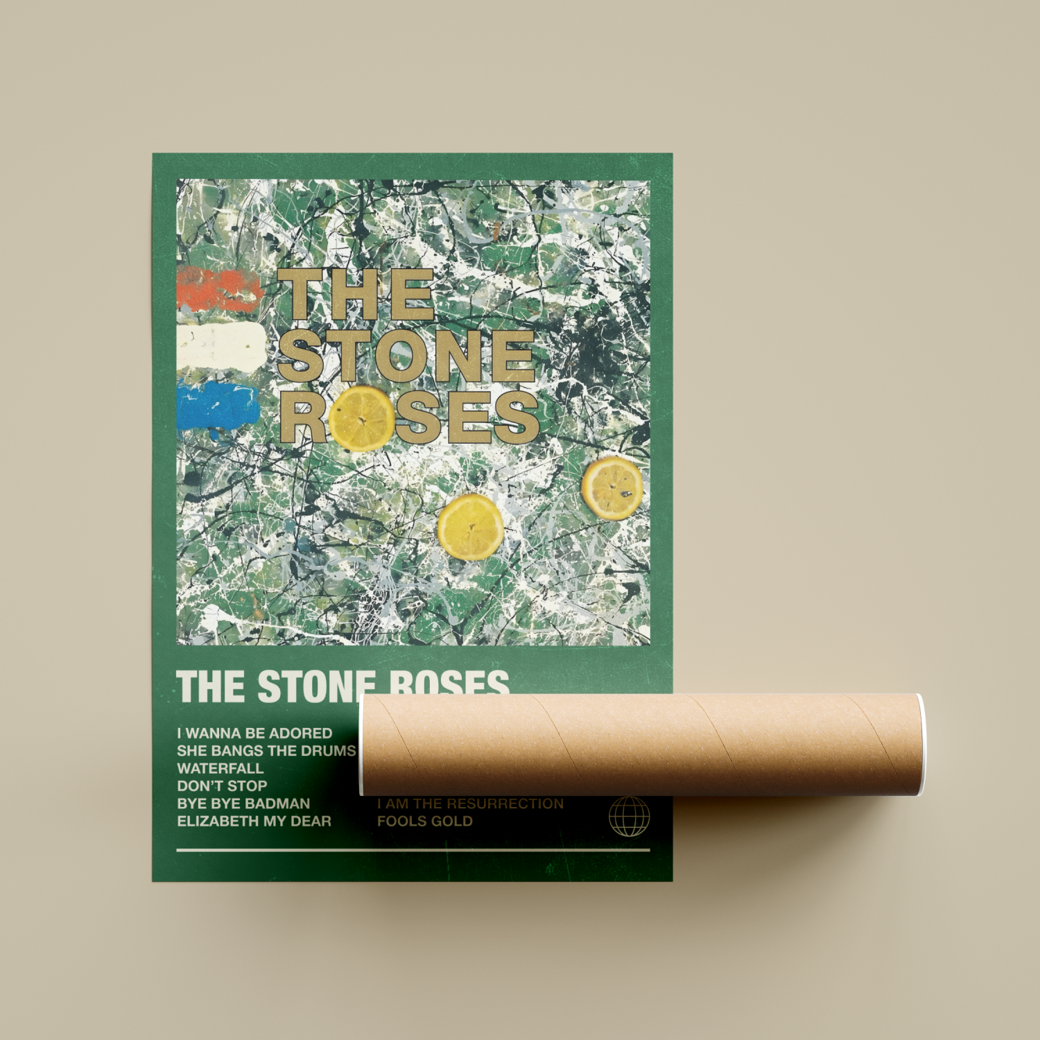 The Stone Roses Album Poster