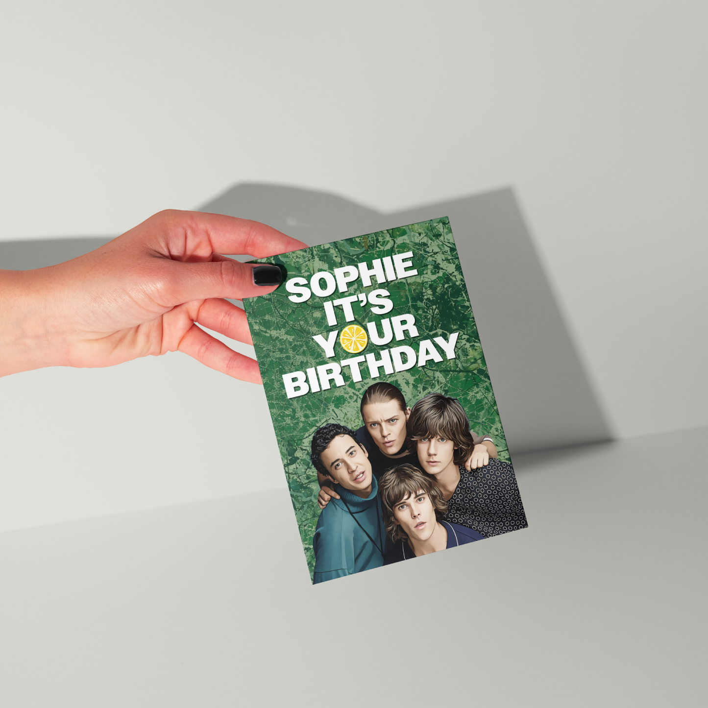 The Stone Roses Personalised Birthday Card