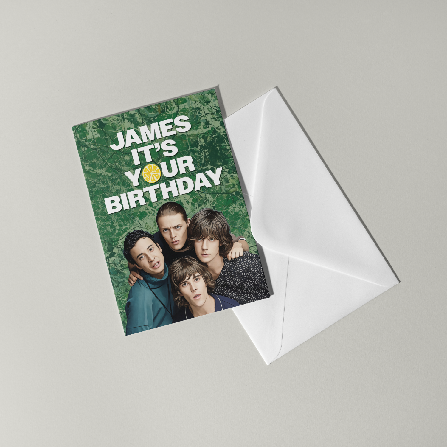 The Stone Roses Personalised Birthday Card