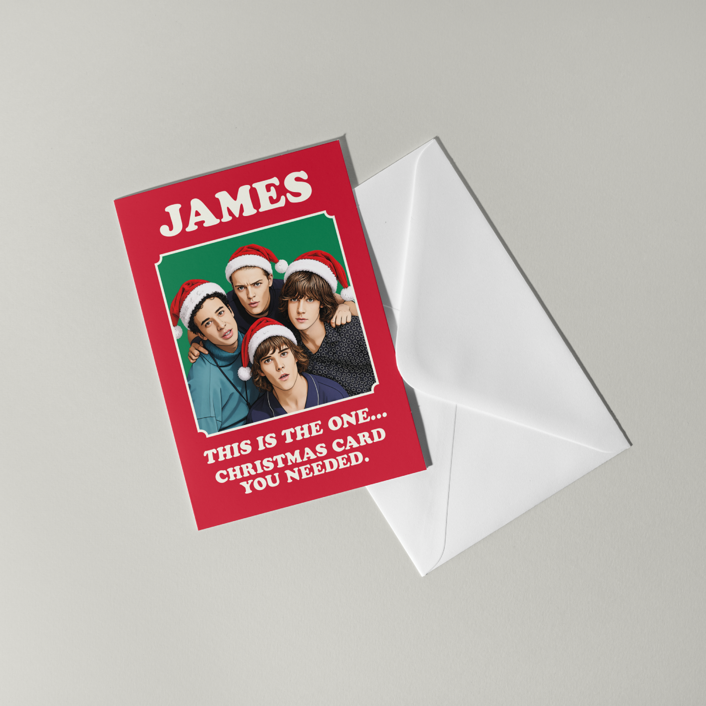 The Stone Roses Personalised Christmas Card