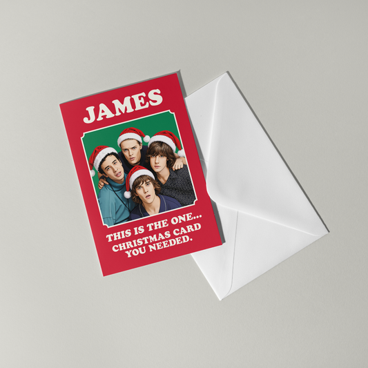 The Stone Roses Personalised Christmas Card