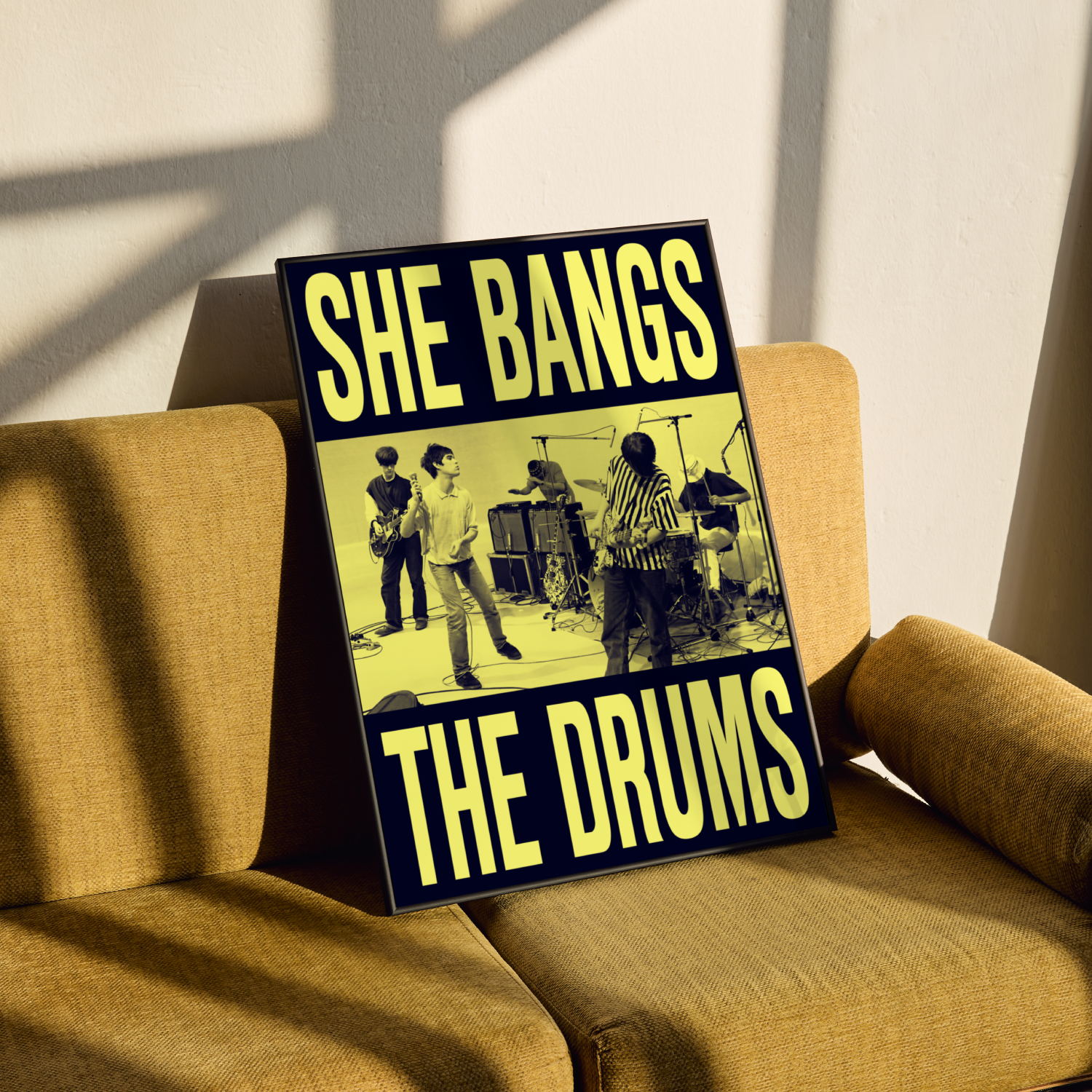 The Stone Roses She Bangs The Drums Poster