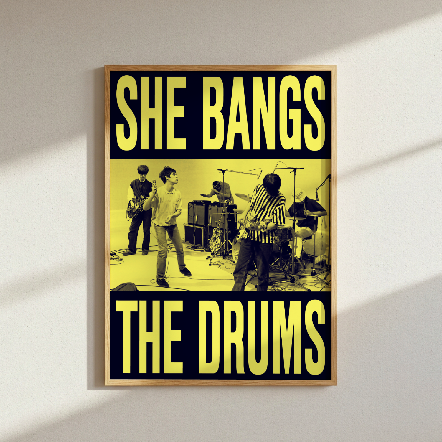 The Stone Roses She Bangs The Drums Poster