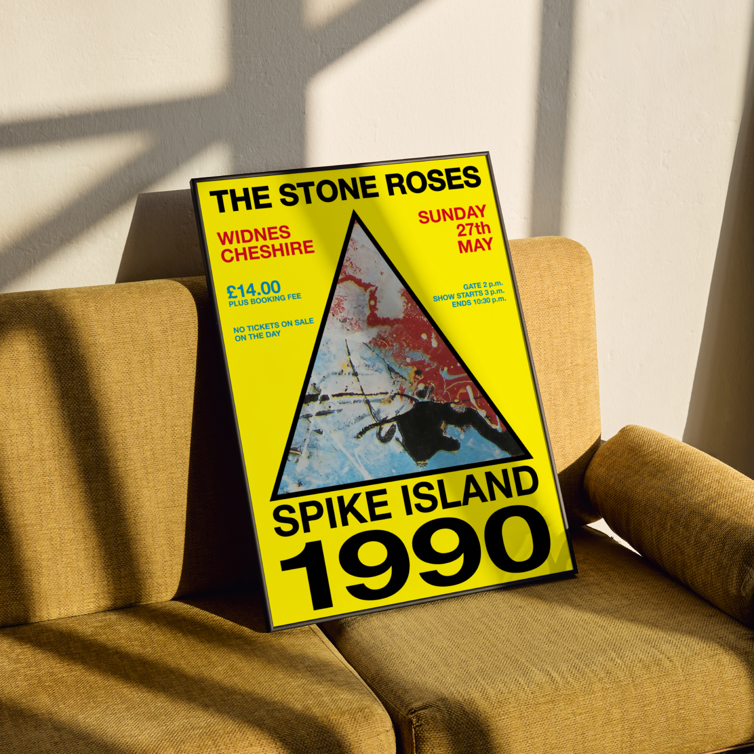 The Stone Roses Spike Island Poster
