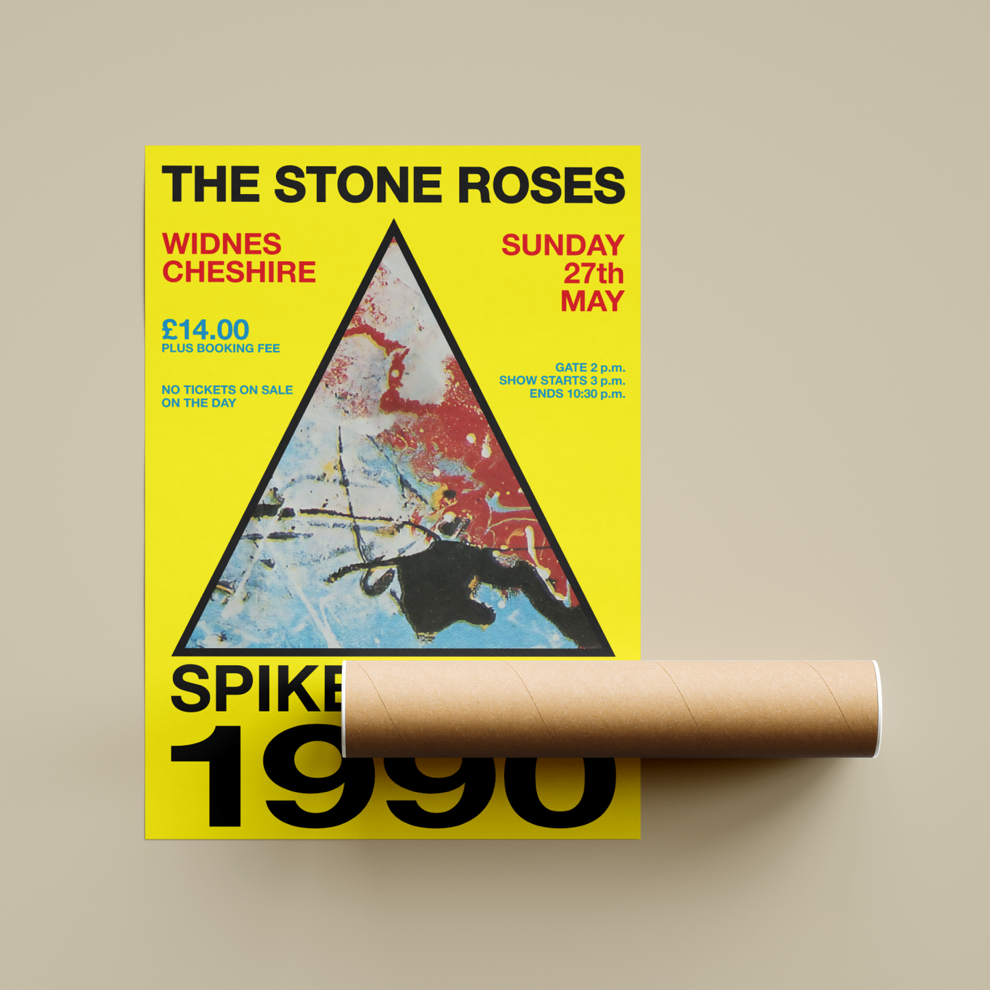 The Stone Roses Spike Island Poster
