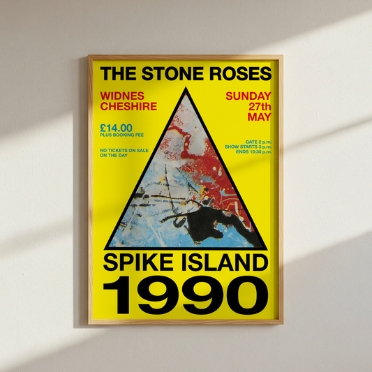 The Stone Roses Spike Island Poster
