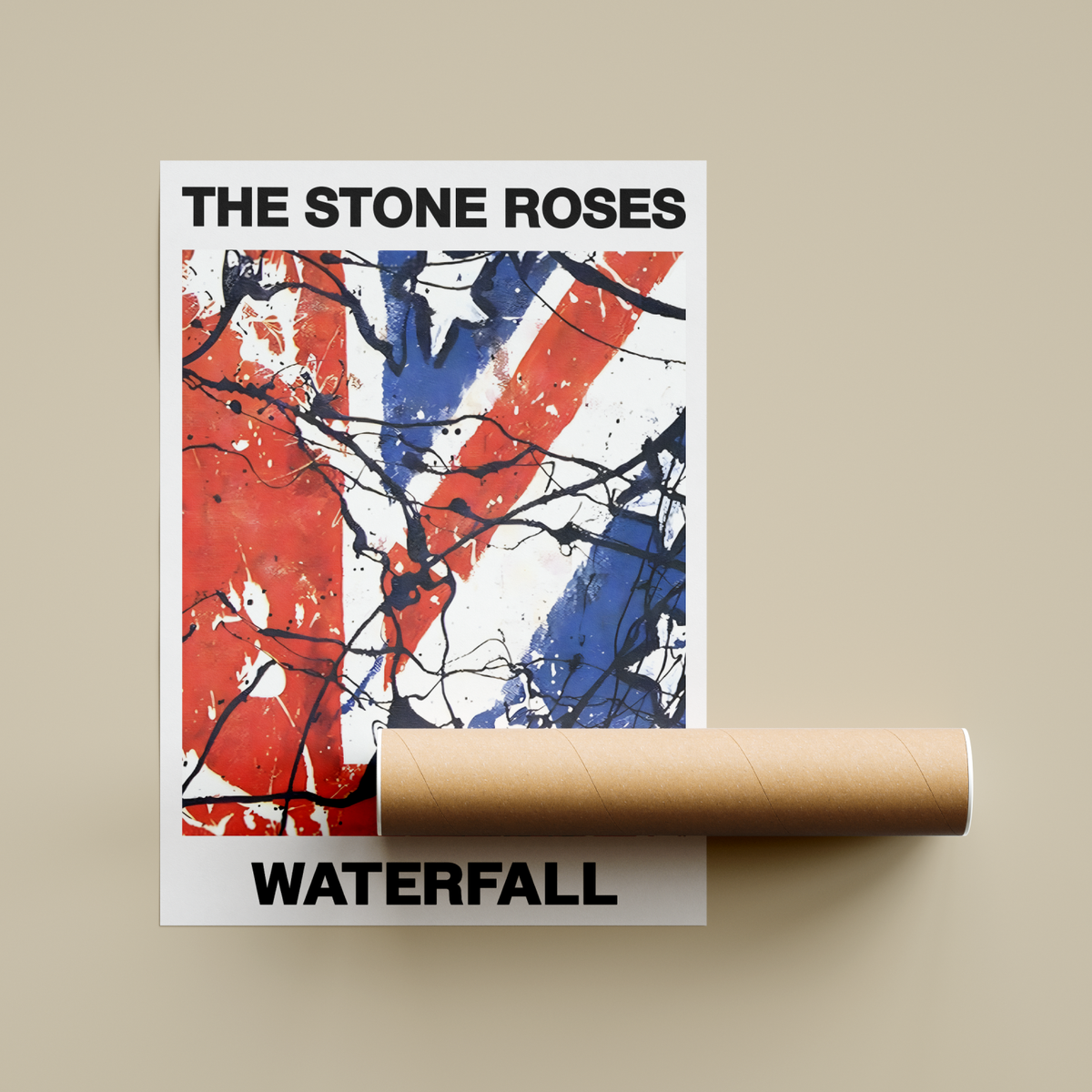 The Stone Roses Waterfall Poster
