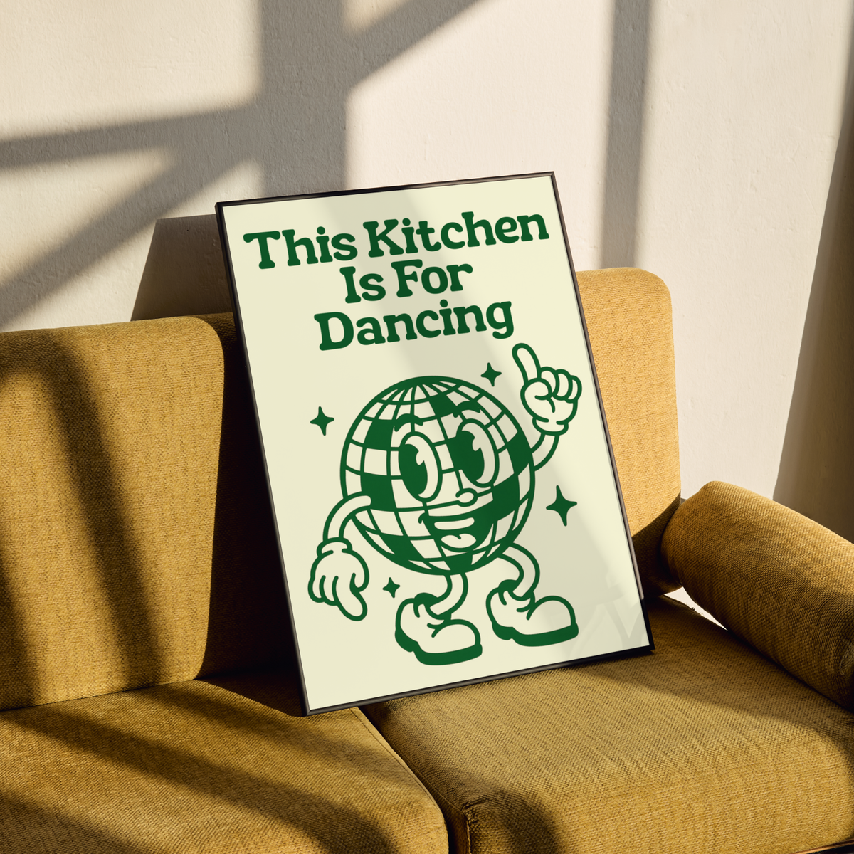 This Kitchen Is For Dancing Poster