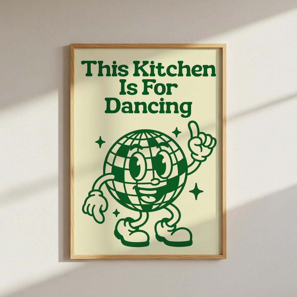 This Kitchen Is For Dancing Poster