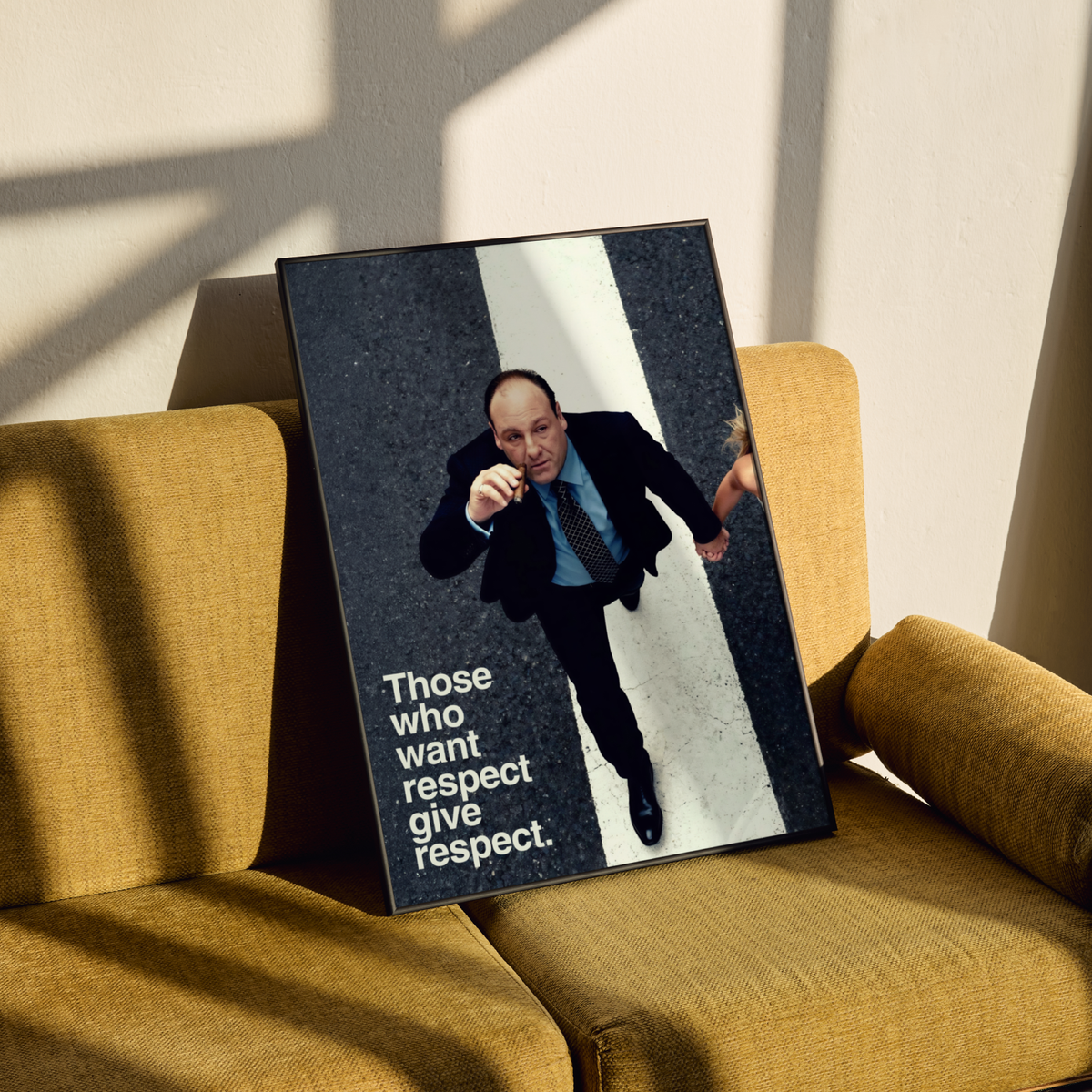Tony Soprano Quote Poster
