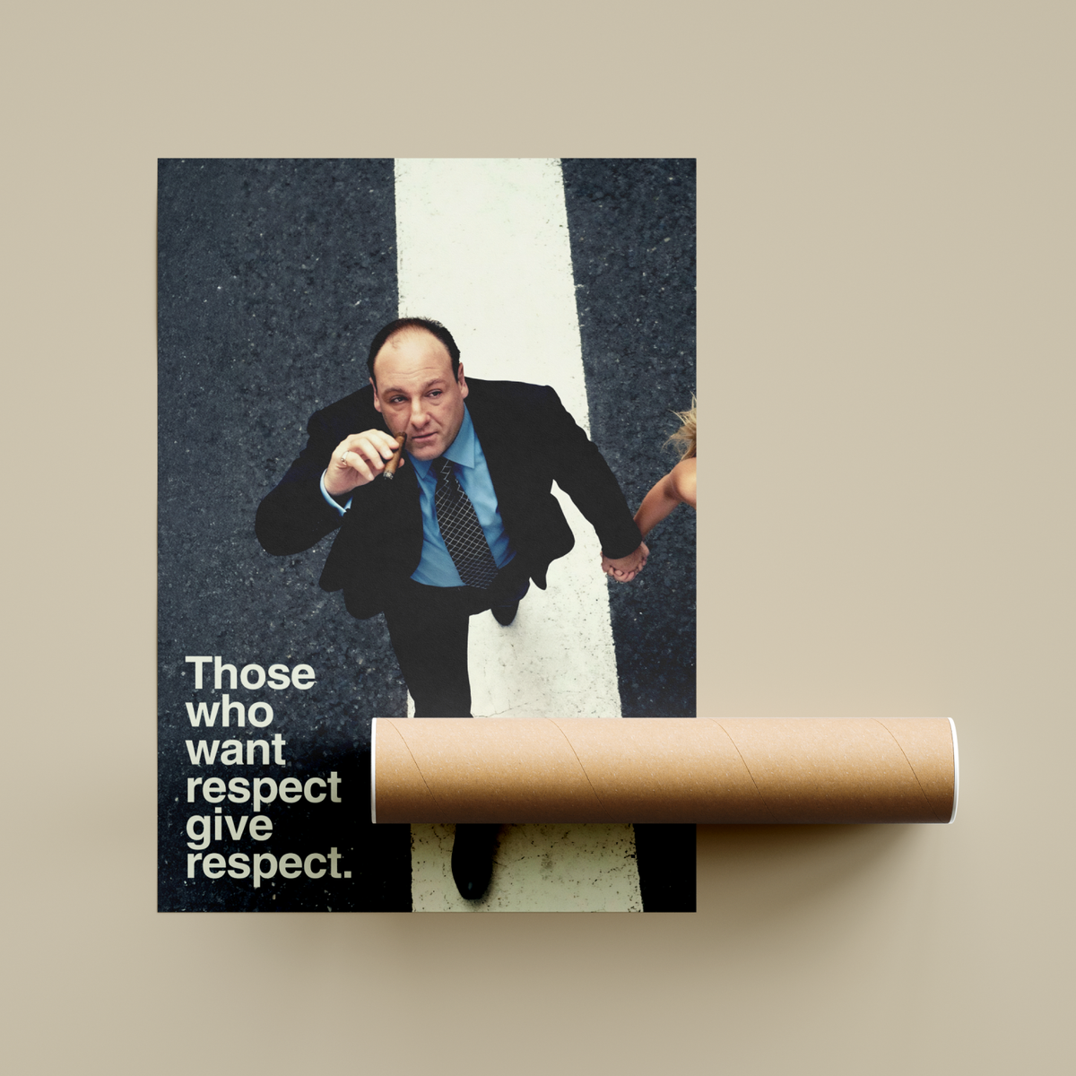 Tony Soprano Quote Poster