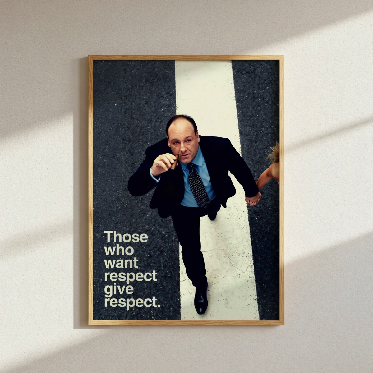 Tony Soprano Quote Poster