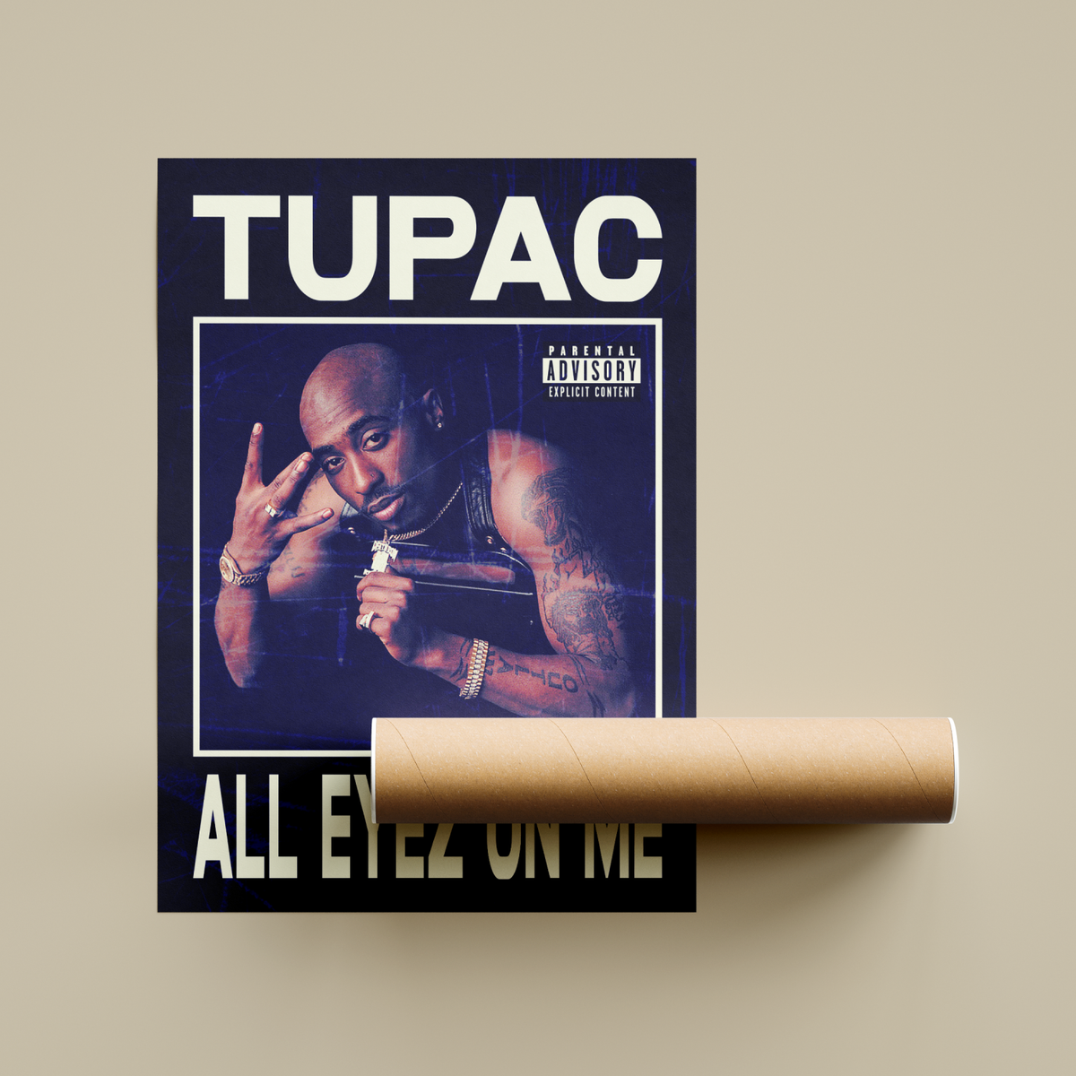 Tupac All Eyez On Me Poster