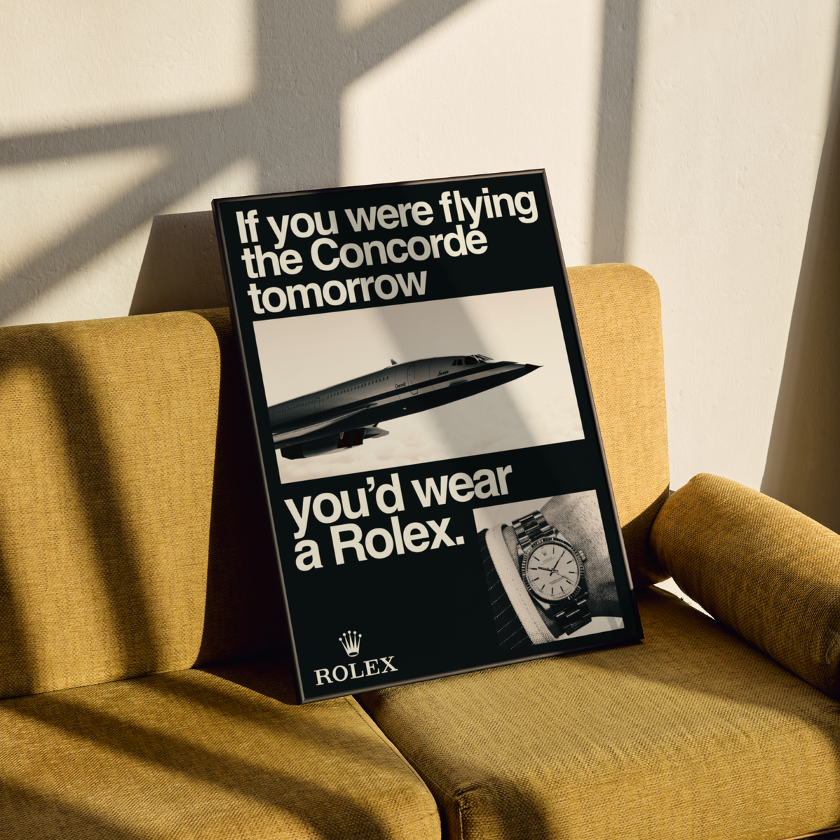 Vintage Rolex Poster