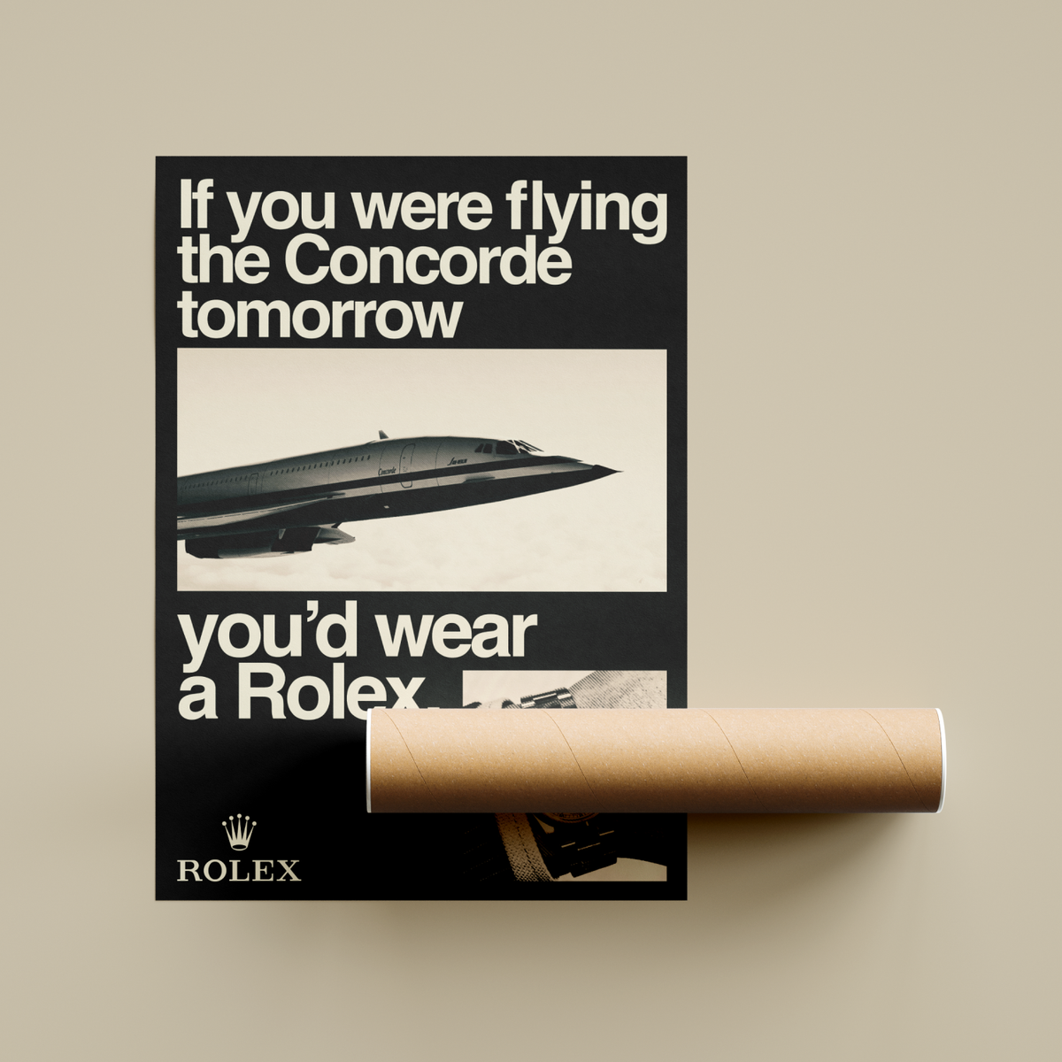 Vintage Rolex Poster