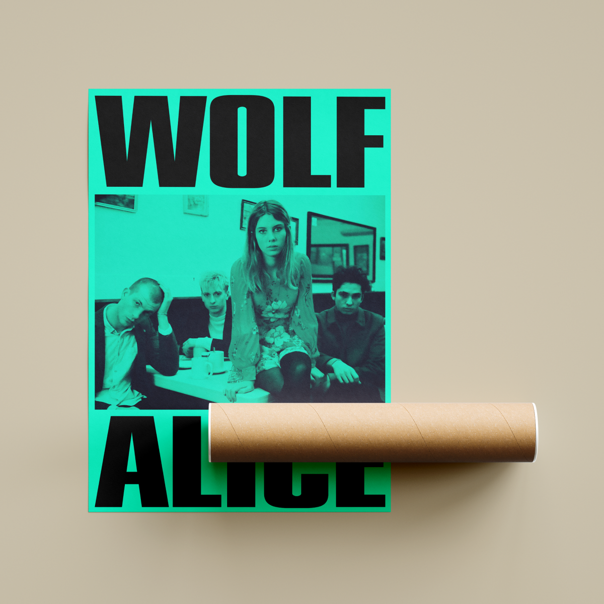 Wolf Alice Band Poster