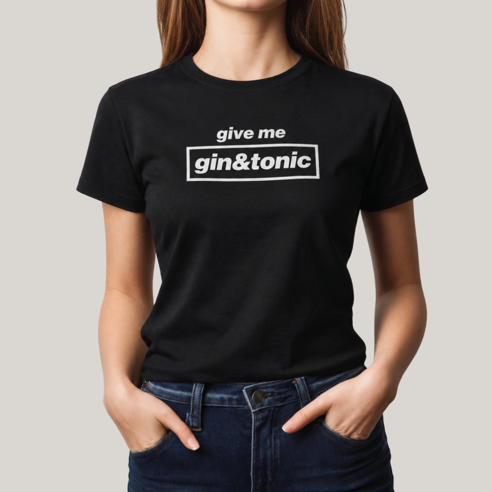 Oasis Gin & Tonic Womens T-Shirt