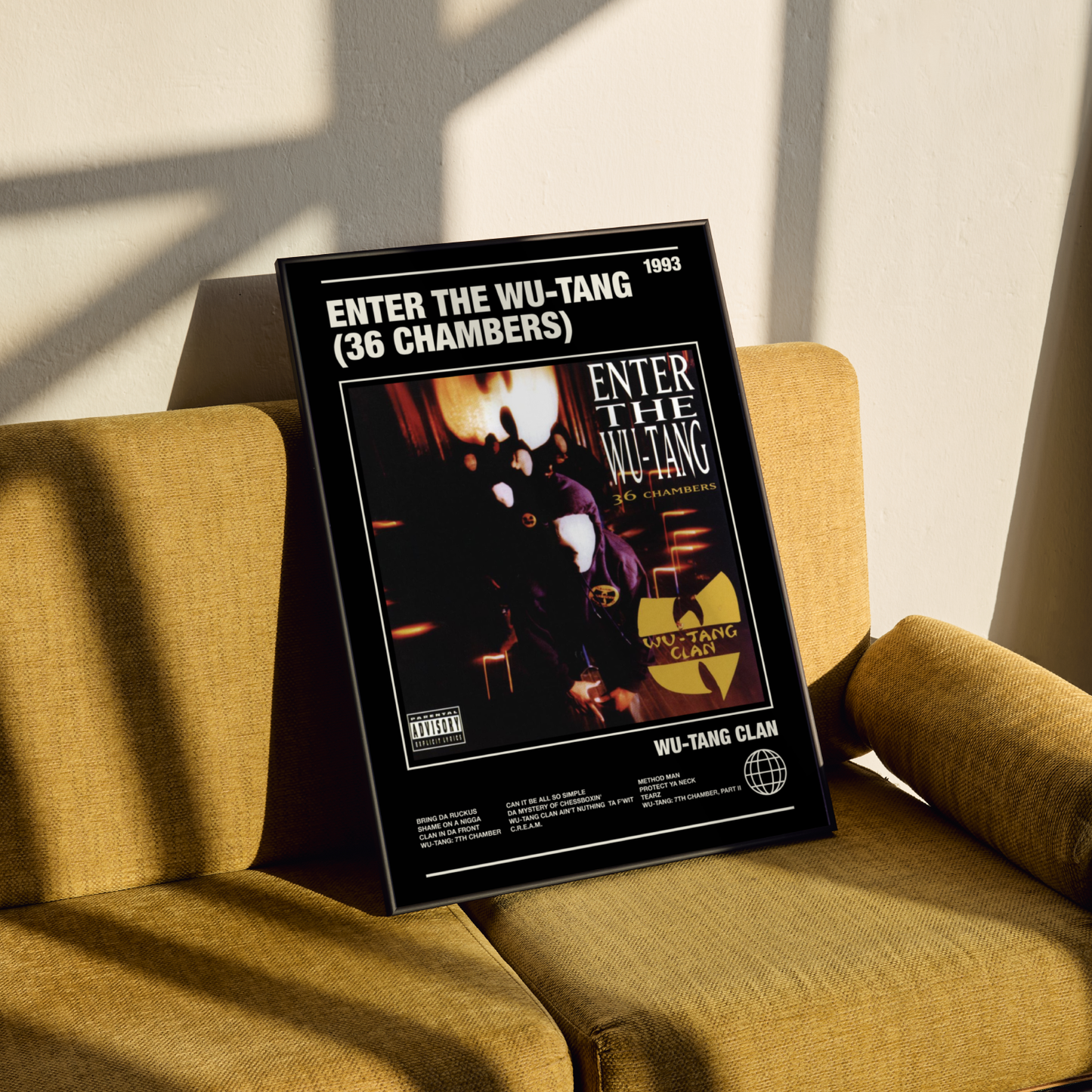 Wu-Tang Clan Album Poster