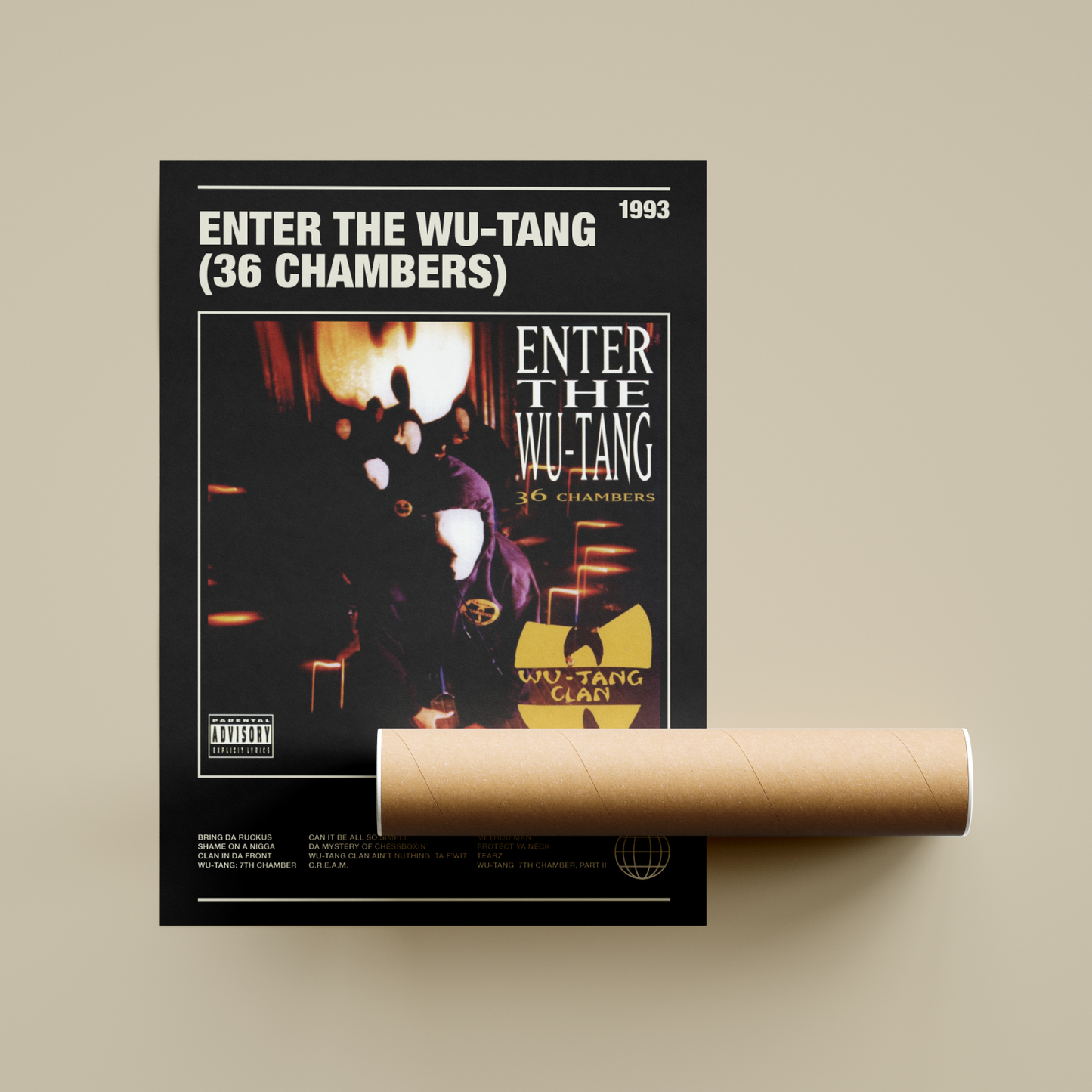 Wu-Tang Clan Album Poster