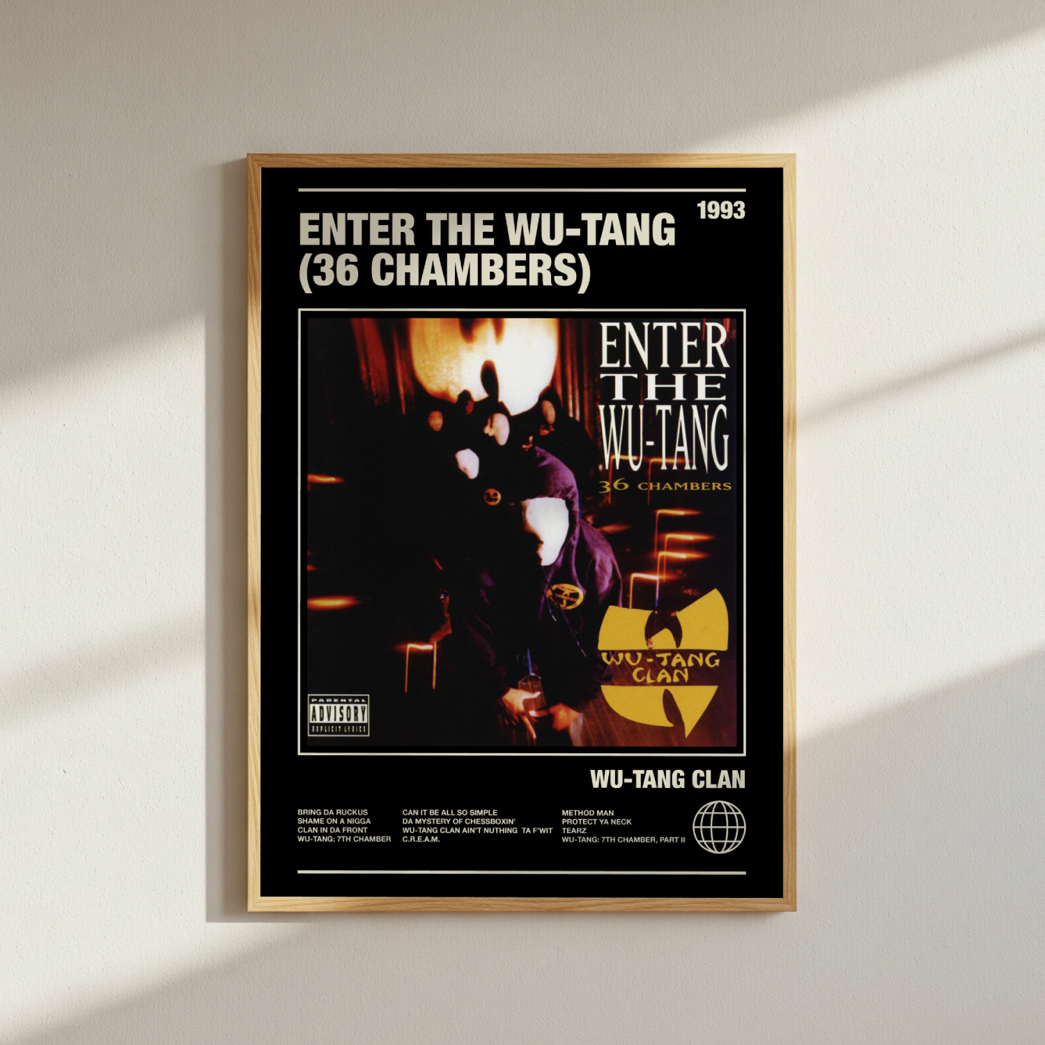 Wu-Tang Clan Album Poster
